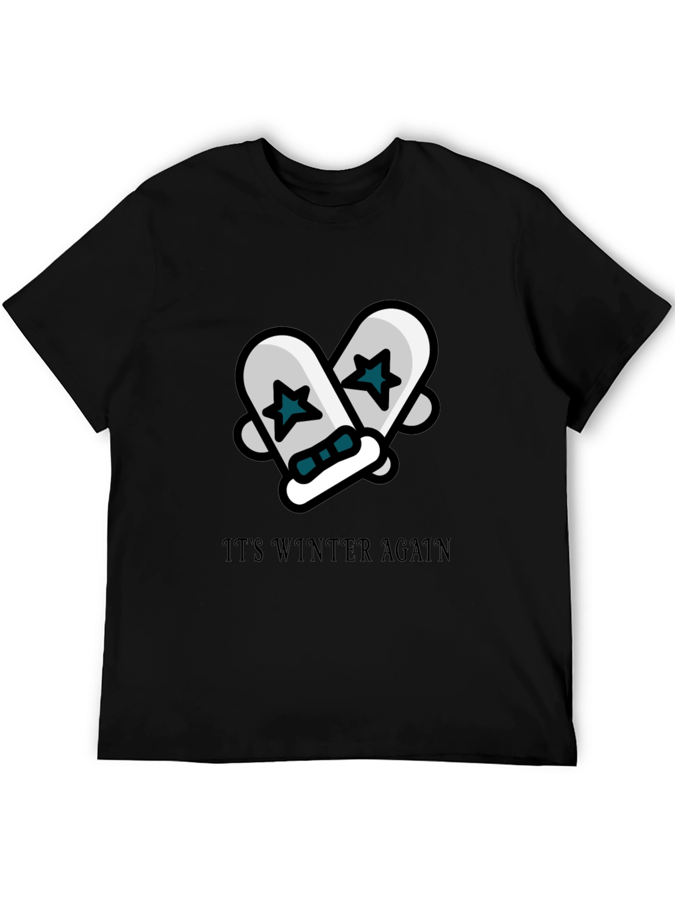 Winter Again Mittens Graphic Tee