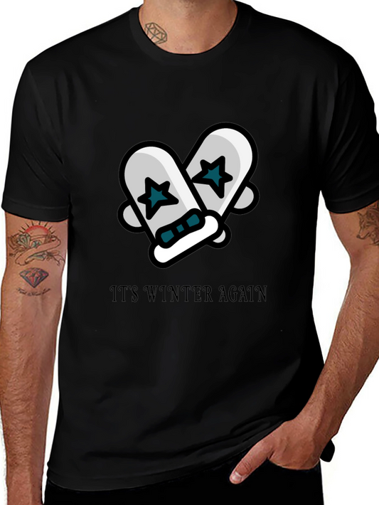 Winter Again Mittens Graphic Tee