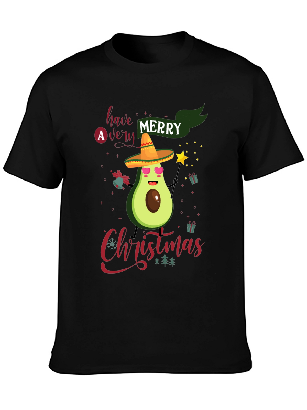 Merry Christmas Avocado T-Shirt