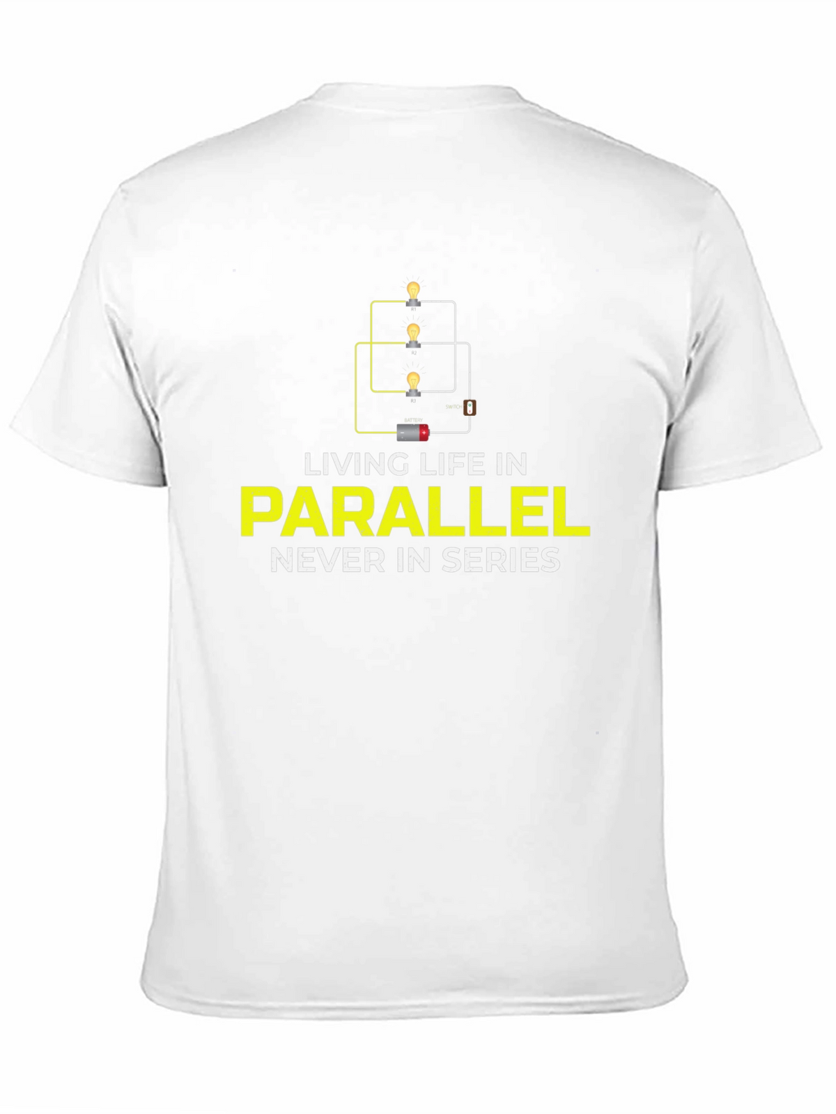 Parallel Life Graphic Tee - Electrical Circuit Humor