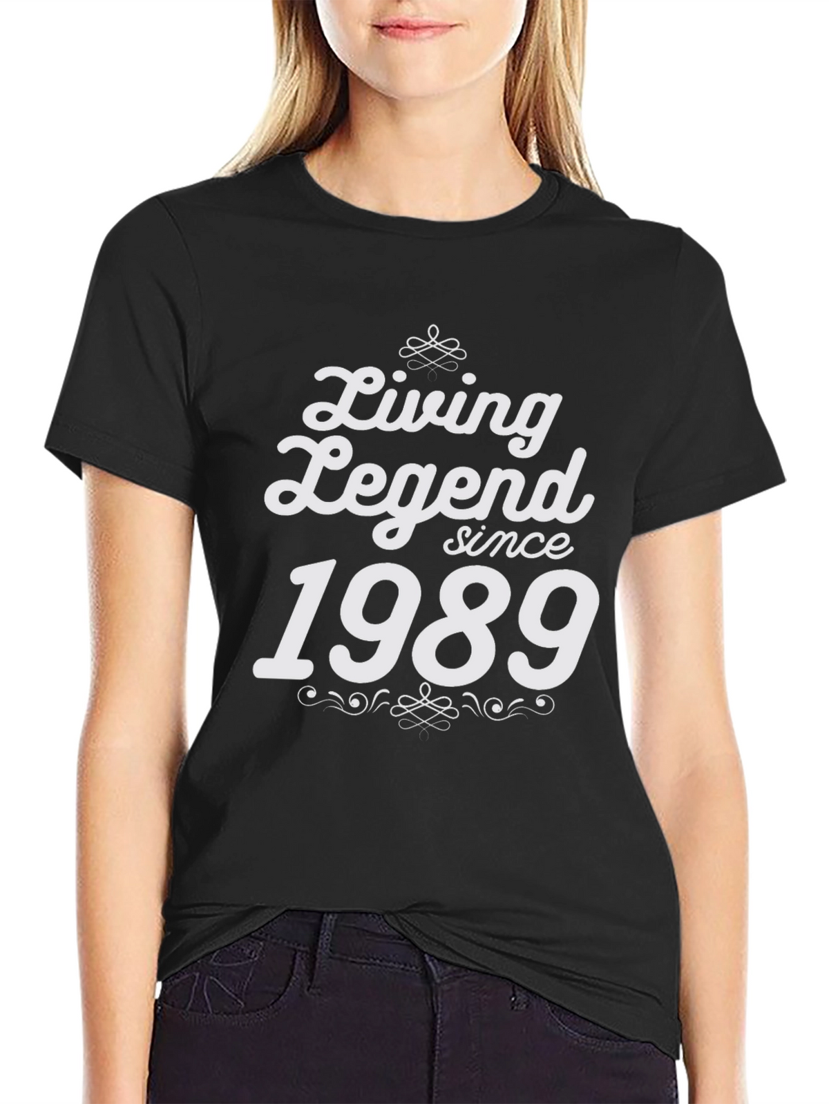 Living Legend Since 1989 Black T-Shirt