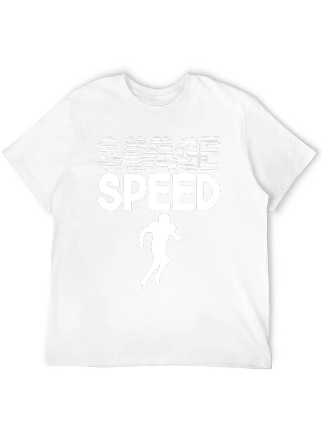 Savage Speed Football Graphic Tee - Black