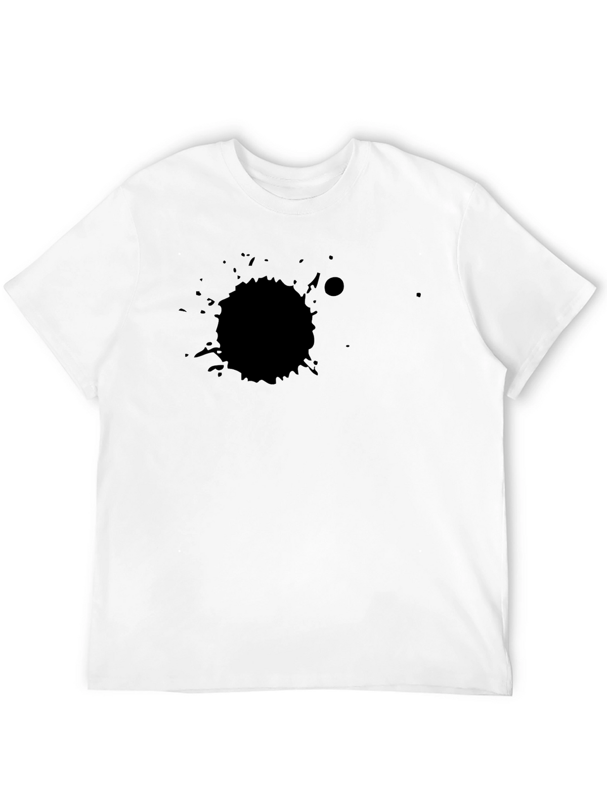 Black Splatter Graphic Tee