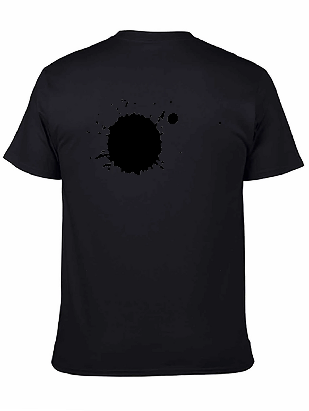 Black Splatter Graphic Tee