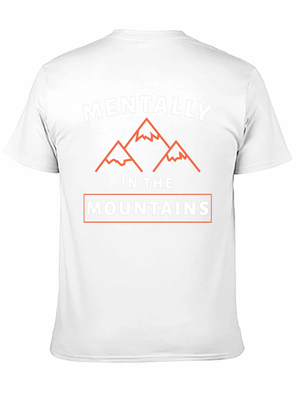 Mentally in the Mountains Graphic Tee - Black