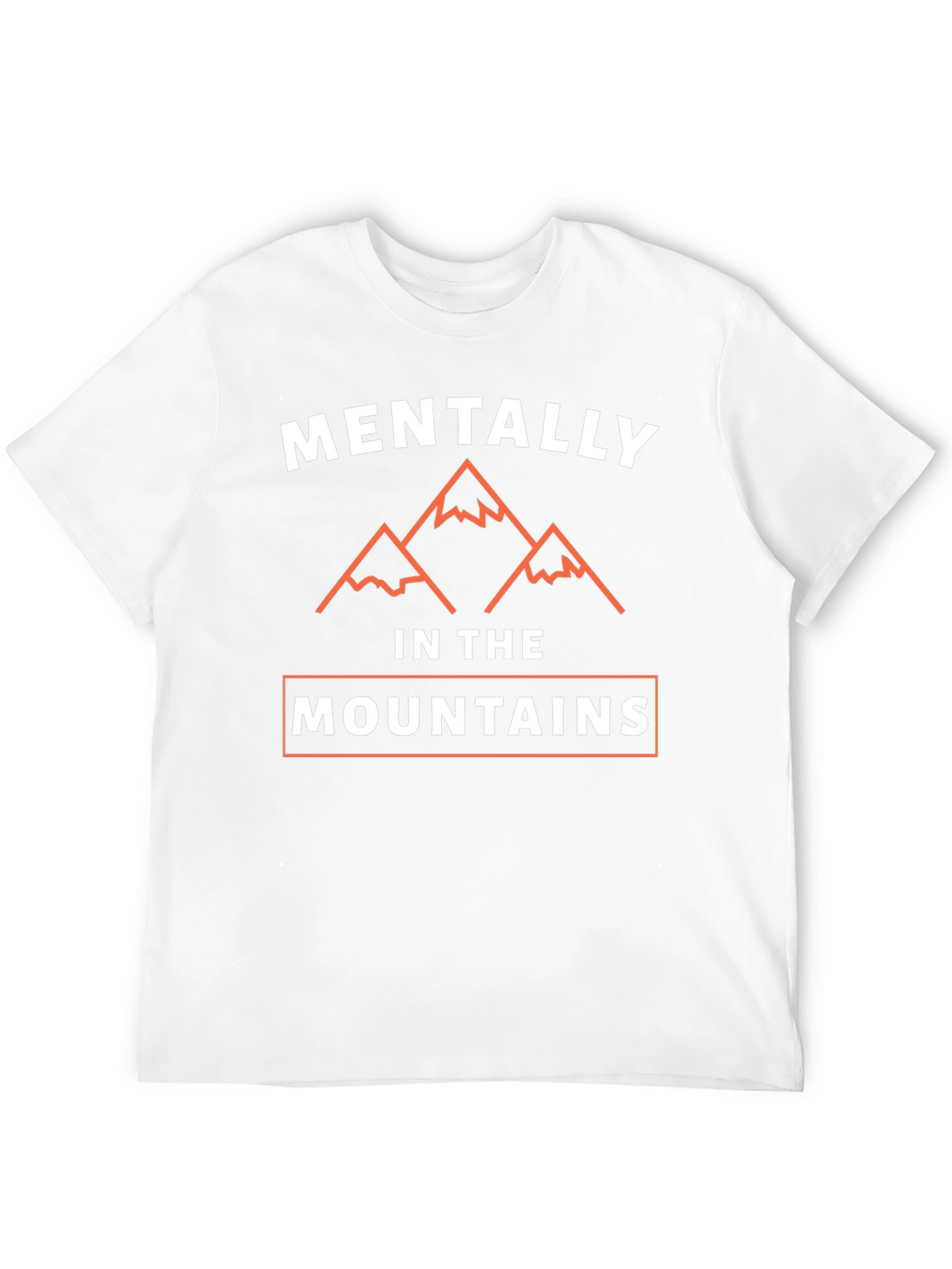 Mentally in the Mountains Graphic Tee - Black