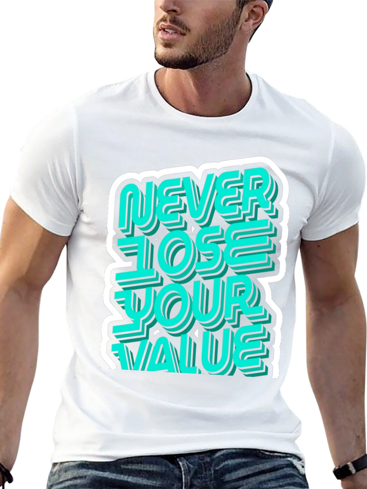 Never Lose Your Value Graphic Tee