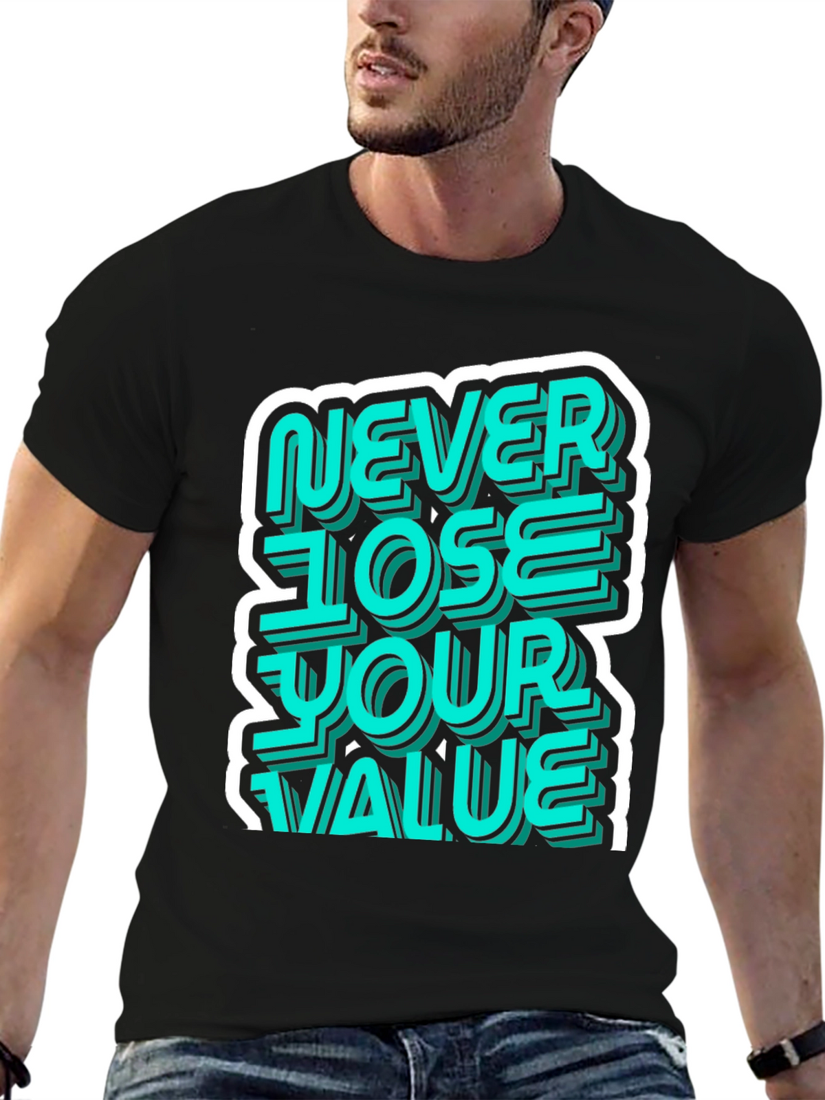 Never Lose Your Value Graphic Tee