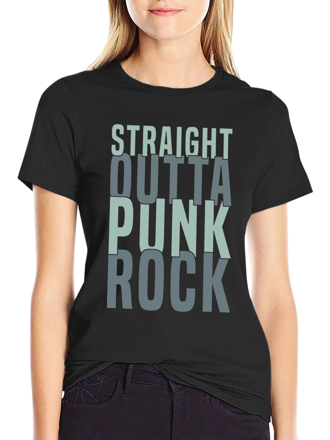 Straight Outta Punk Rock T-Shirt