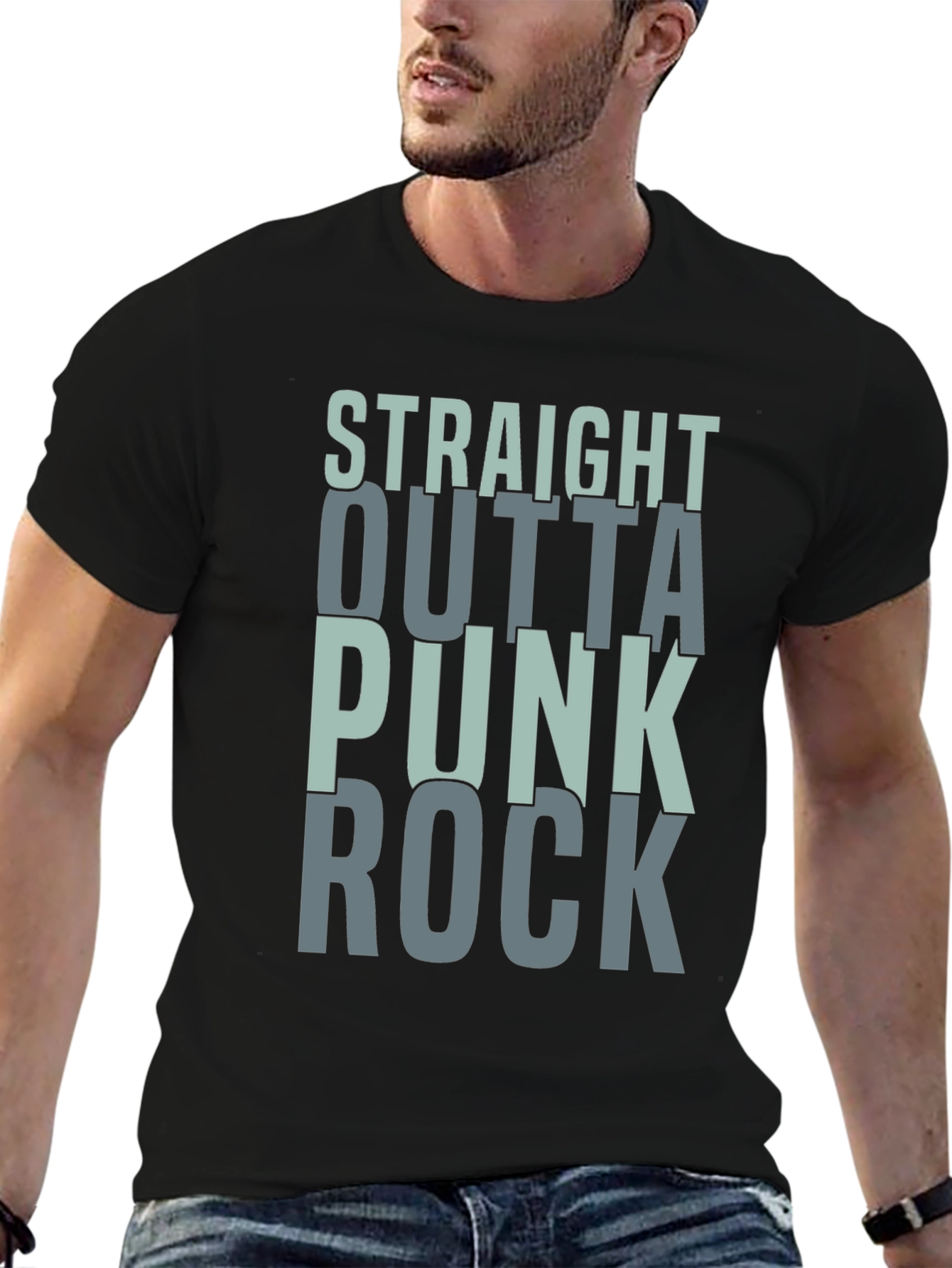 Straight Outta Punk Rock T-Shirt
