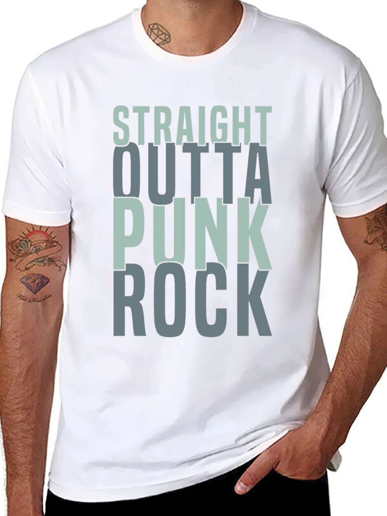 Straight Outta Punk Rock T-Shirt