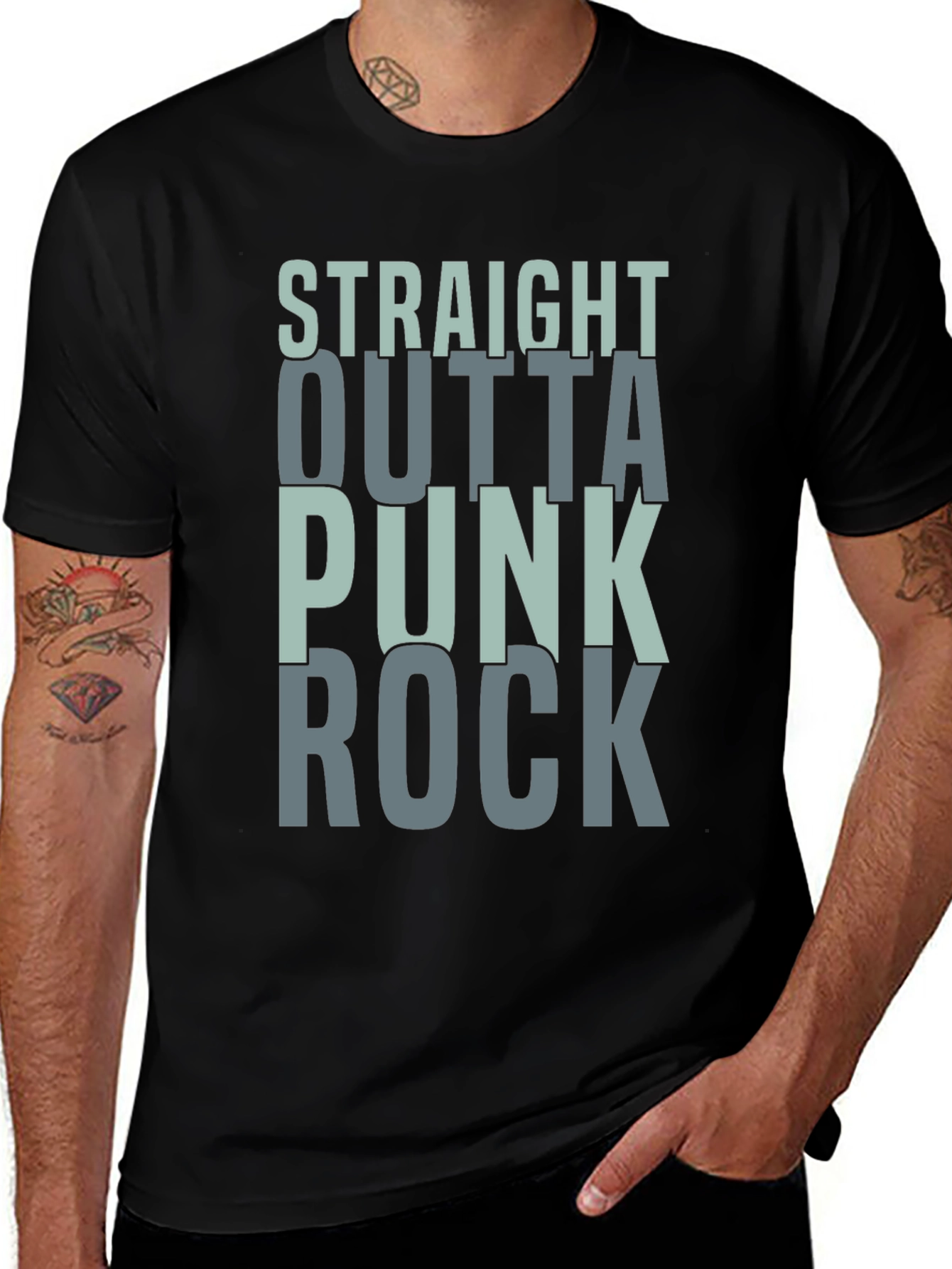 Straight Outta Punk Rock T-Shirt