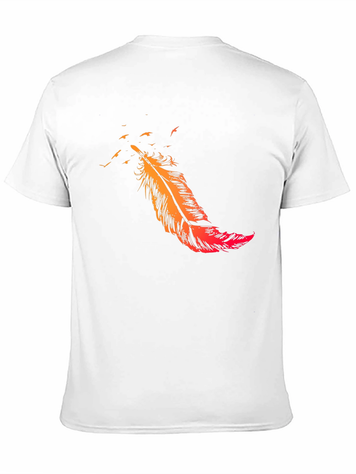 Feather Flight Black T-Shirt