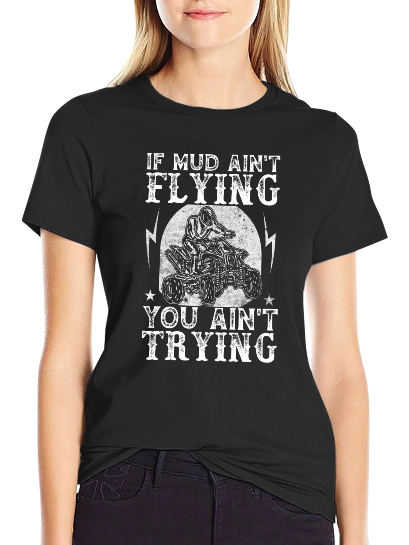 Mud Aint Flying ATV T-Shirt