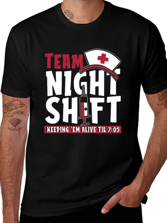 Team Night Shift T-Shirt - Nurse Appreciation