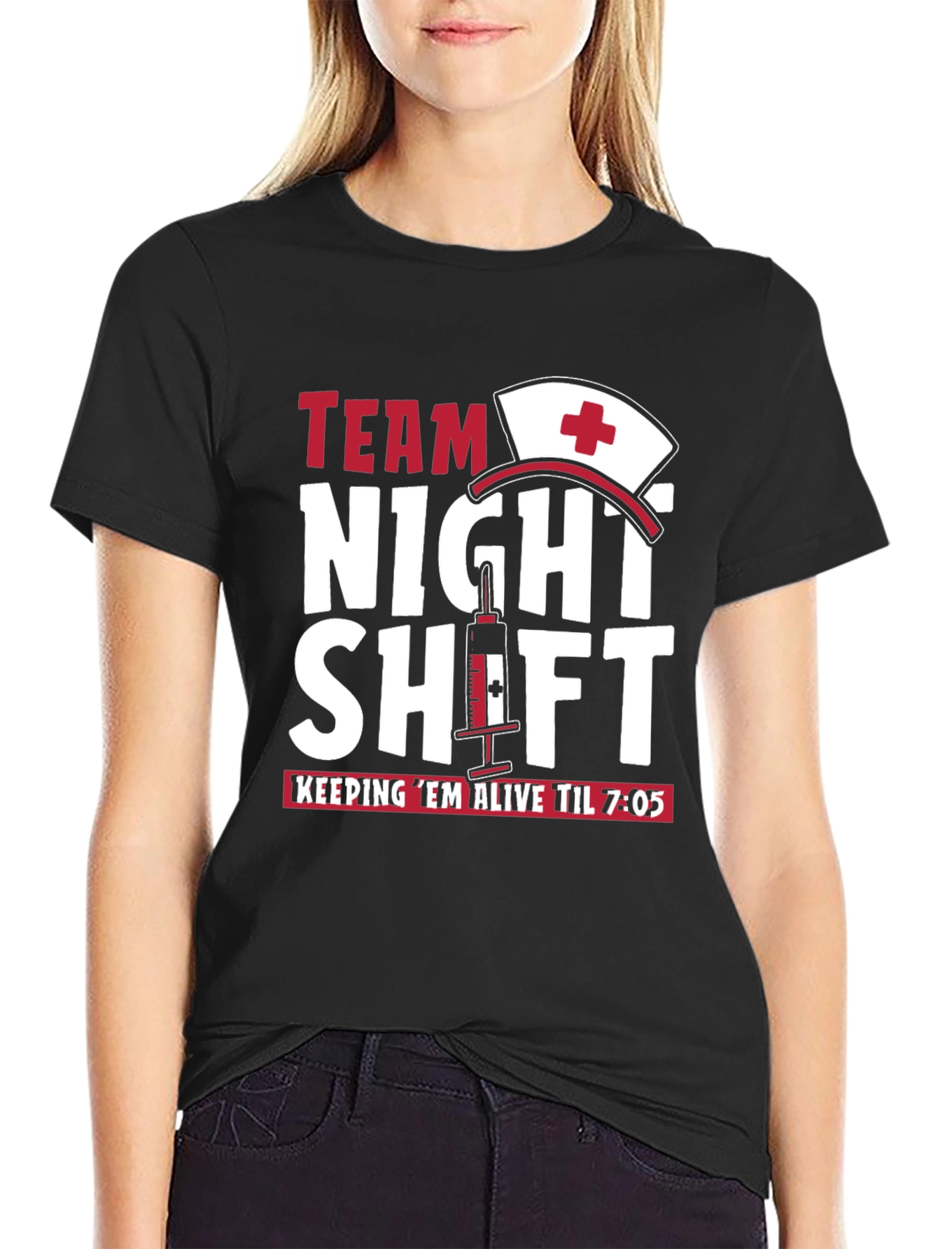 Team Night Shift T-Shirt - Nurse Appreciation