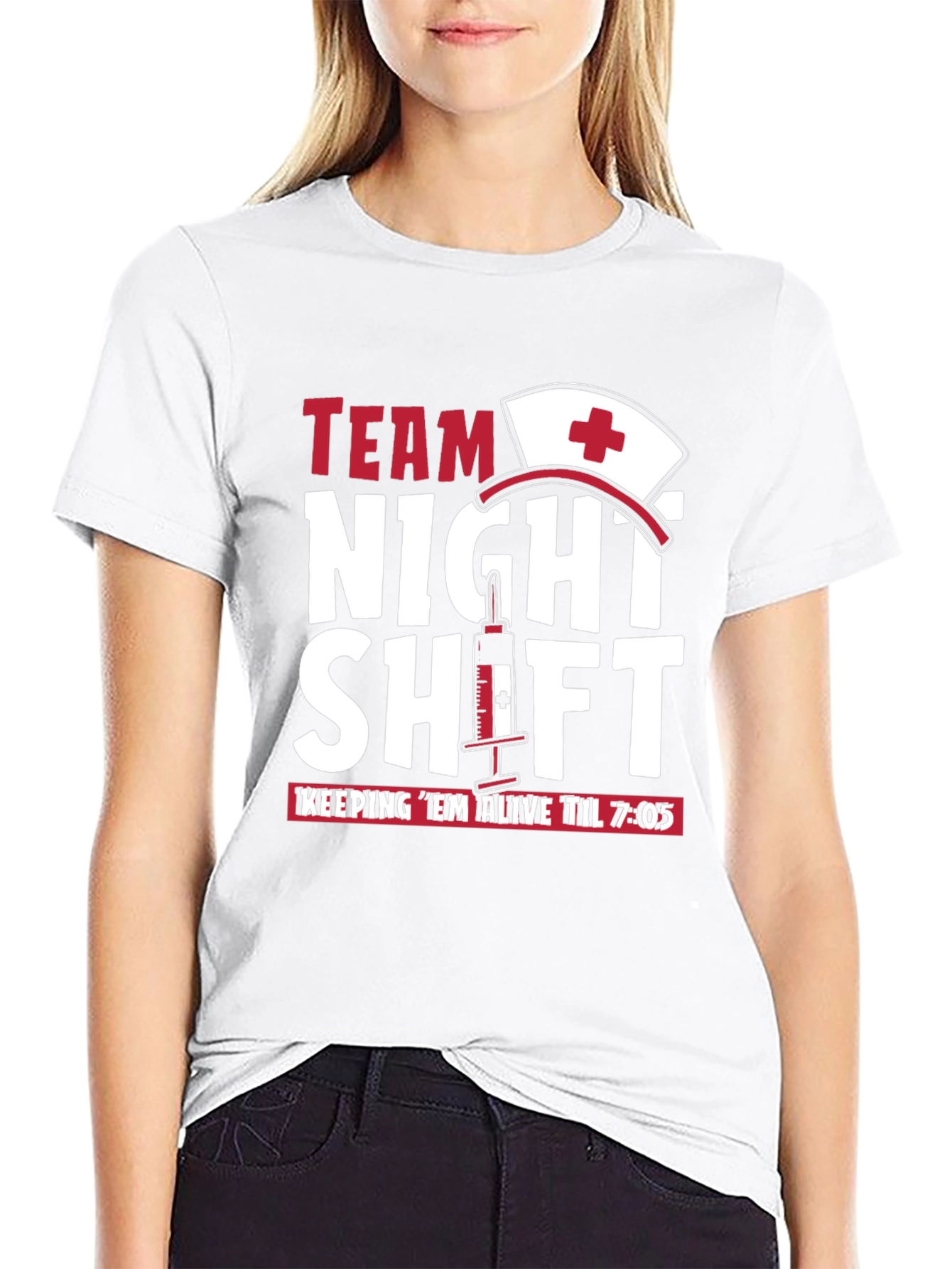 Team Night Shift T-Shirt - Nurse Appreciation