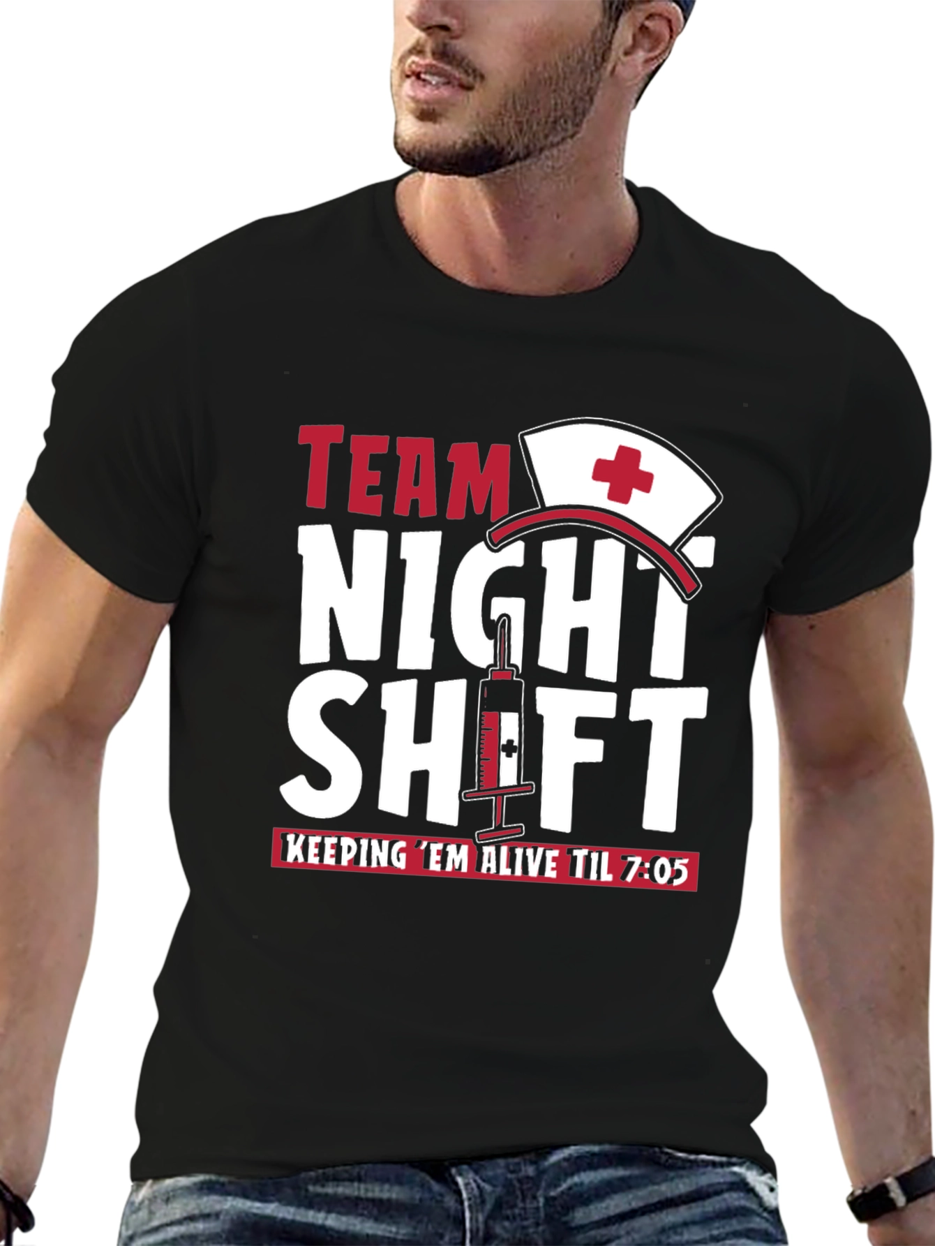 Team Night Shift T-Shirt - Nurse Appreciation