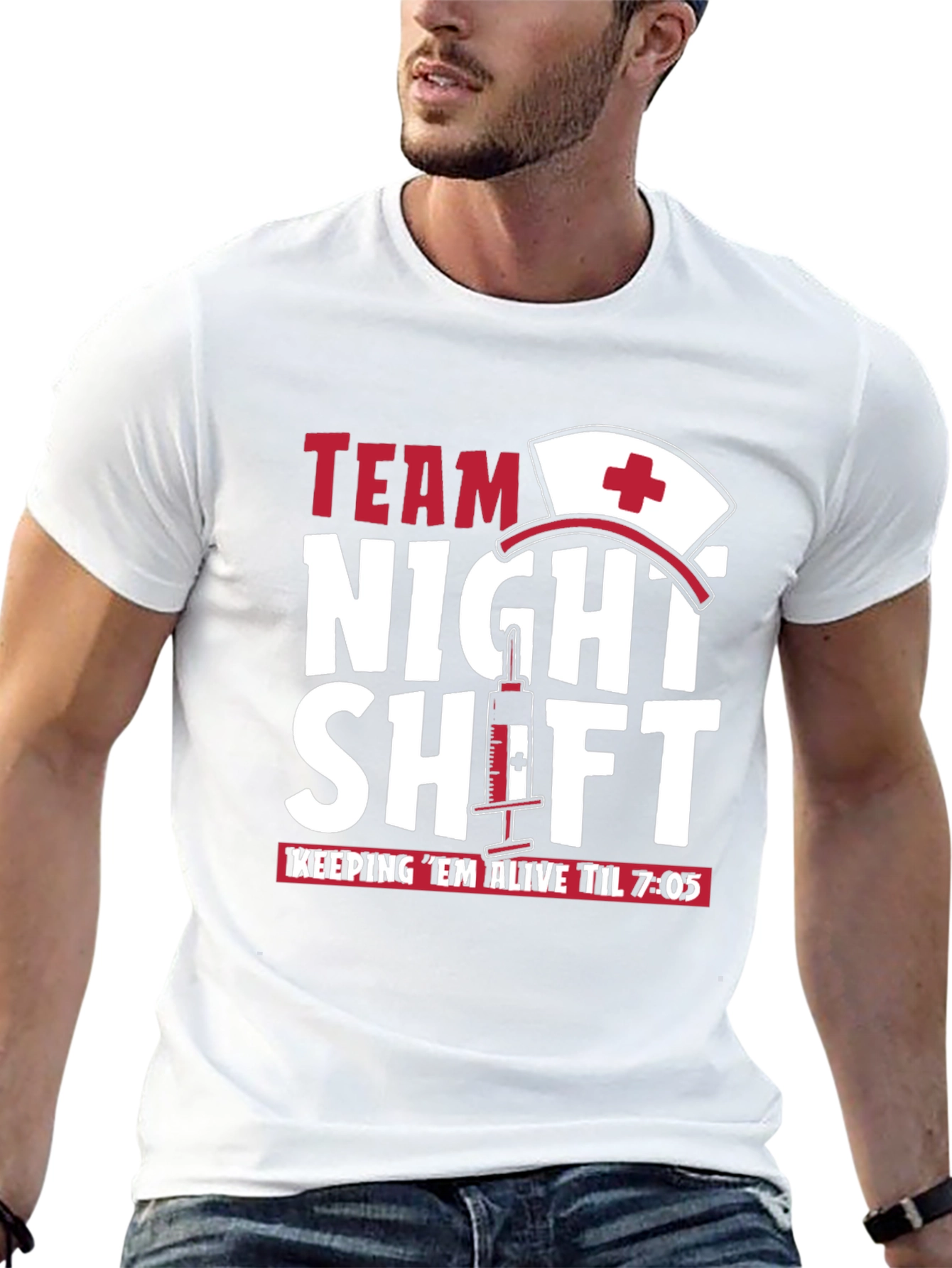 Team Night Shift T-Shirt - Nurse Appreciation