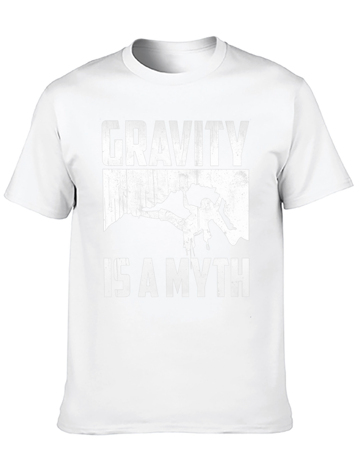 Gravity is a Myth Rock Climbing T-Shirt