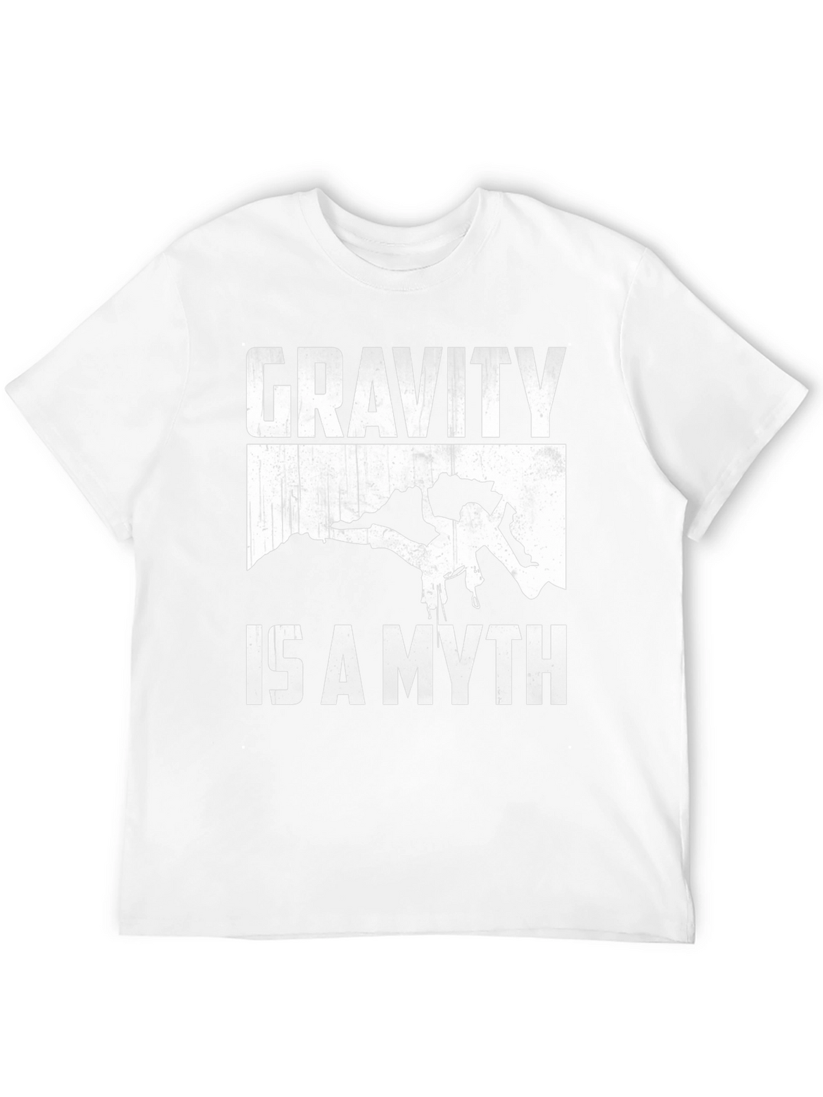 Gravity is a Myth Rock Climbing T-Shirt