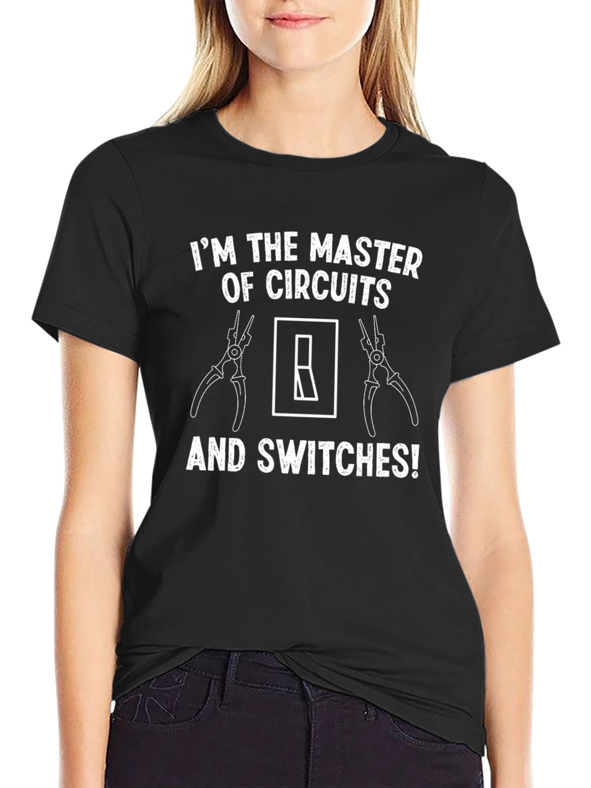 Master of Circuits Funny Electrician T-Shirt