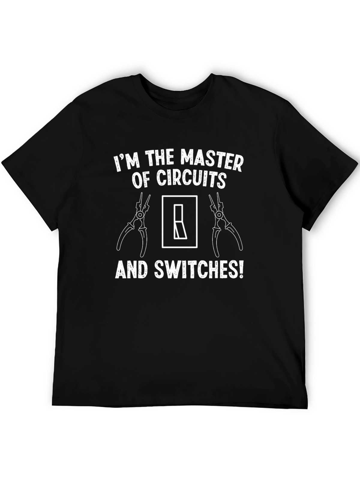 Master of Circuits Funny Electrician T-Shirt