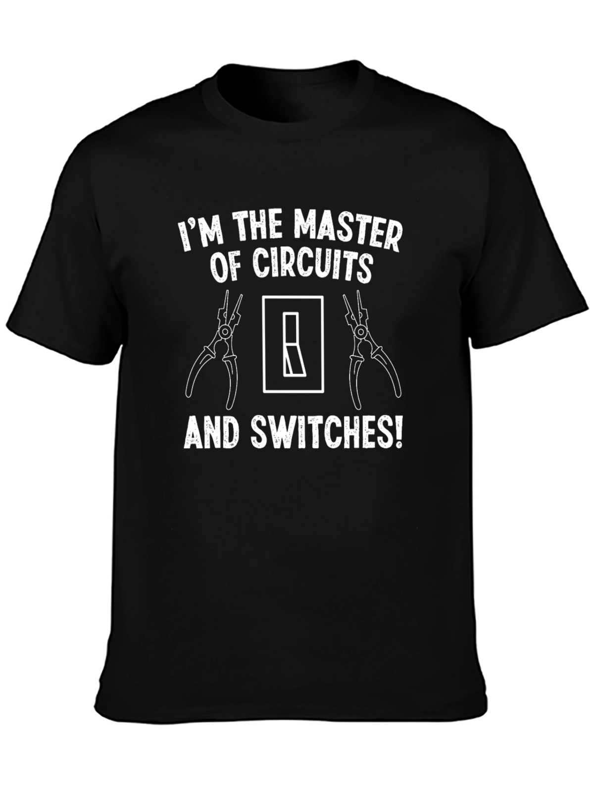 Master of Circuits Funny Electrician T-Shirt