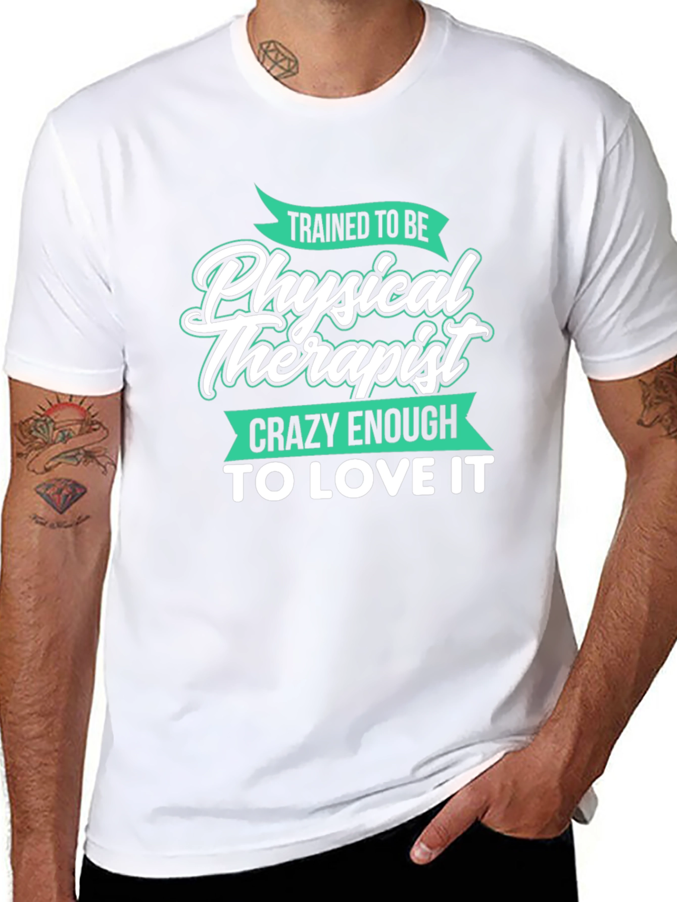 Trained Physical Therapist Crazy Love Graphic Tee