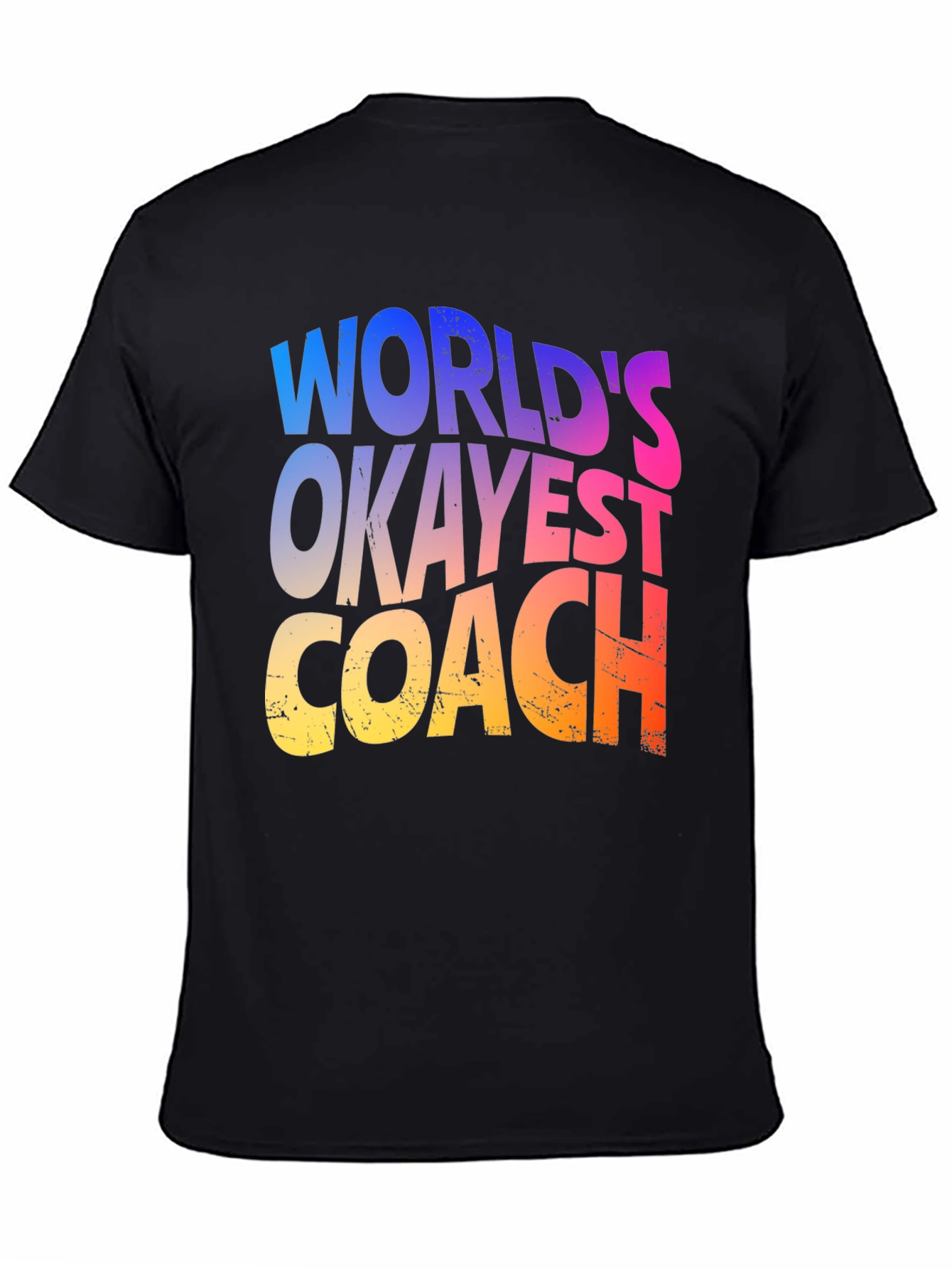 Worlds Okayest Coach T-Shirt Graphic Tee
