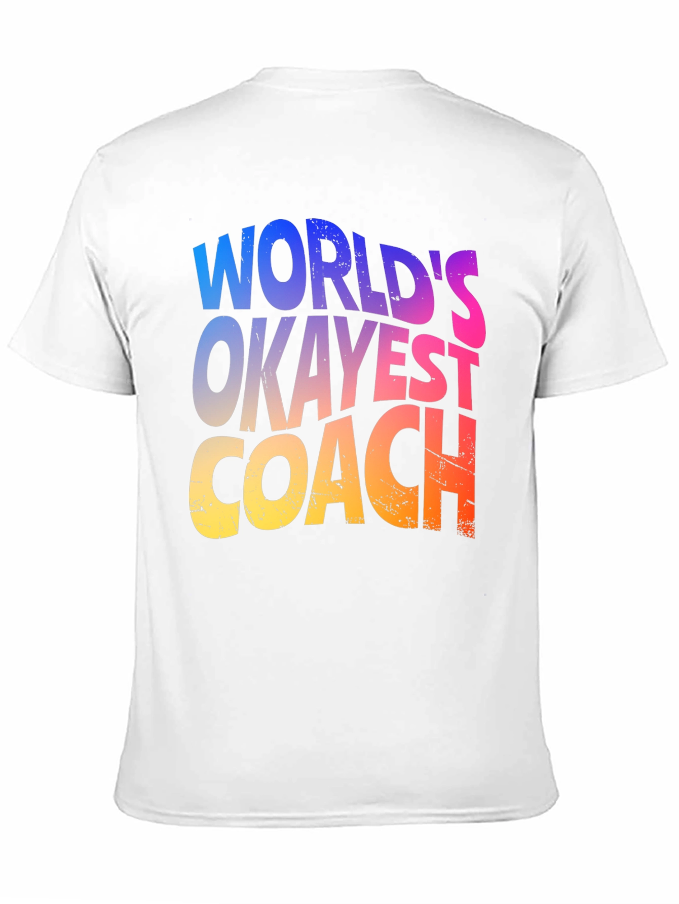 Worlds Okayest Coach T-Shirt Graphic Tee