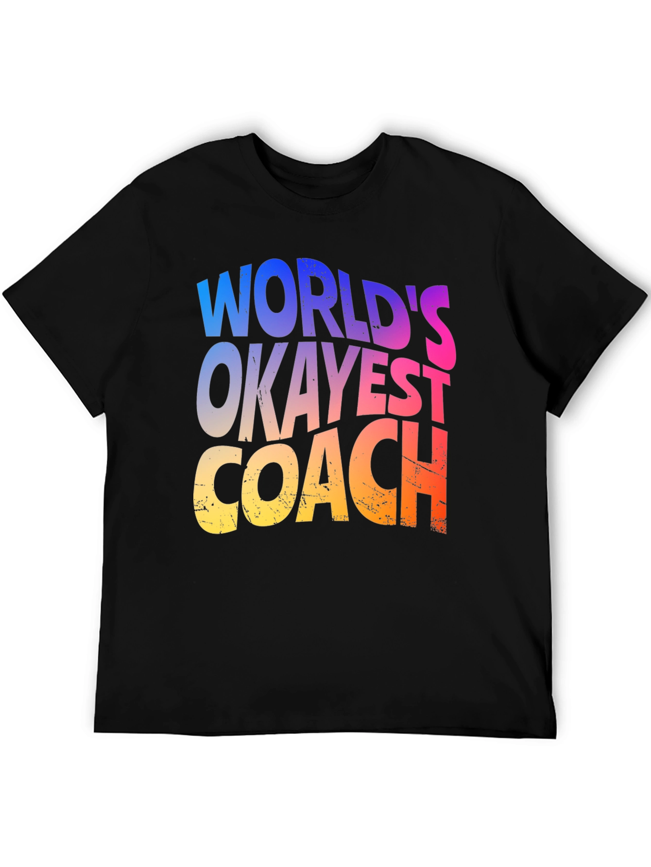 Worlds Okayest Coach T-Shirt Graphic Tee