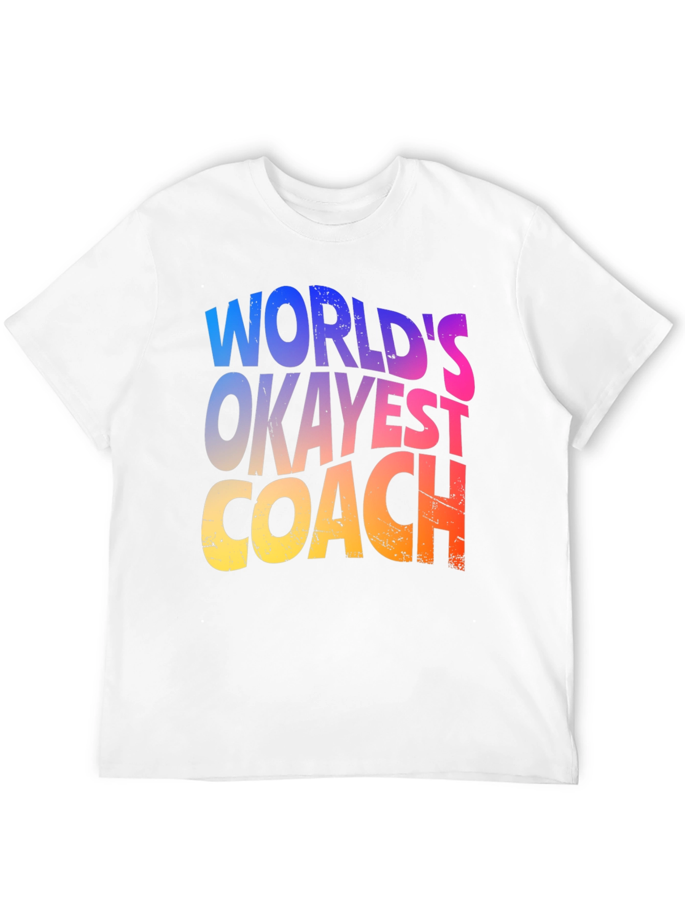 Worlds Okayest Coach T-Shirt Graphic Tee