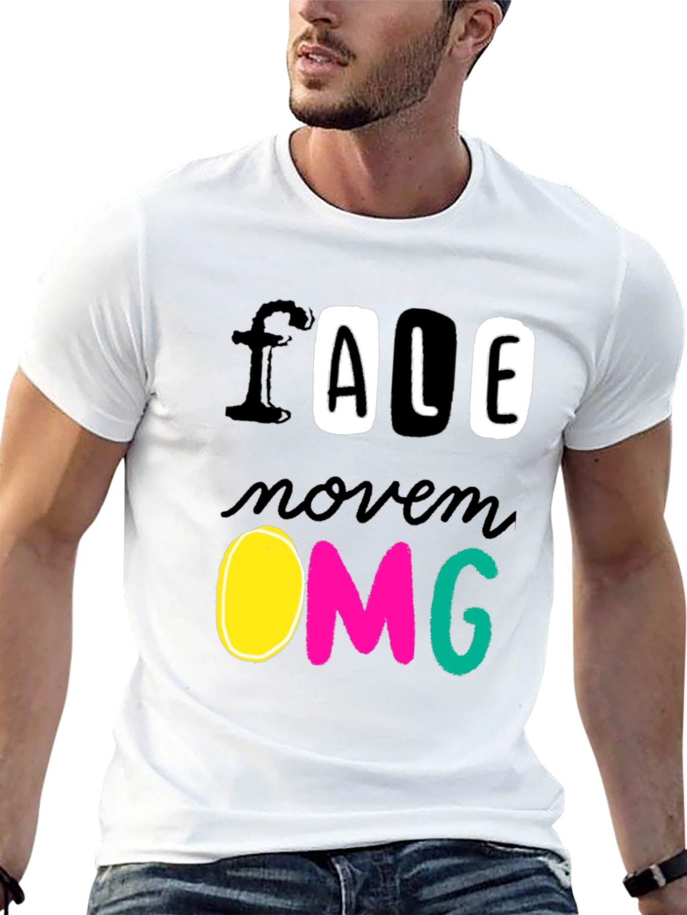 Funky FALE Novem OMG Graphic T-Shirt