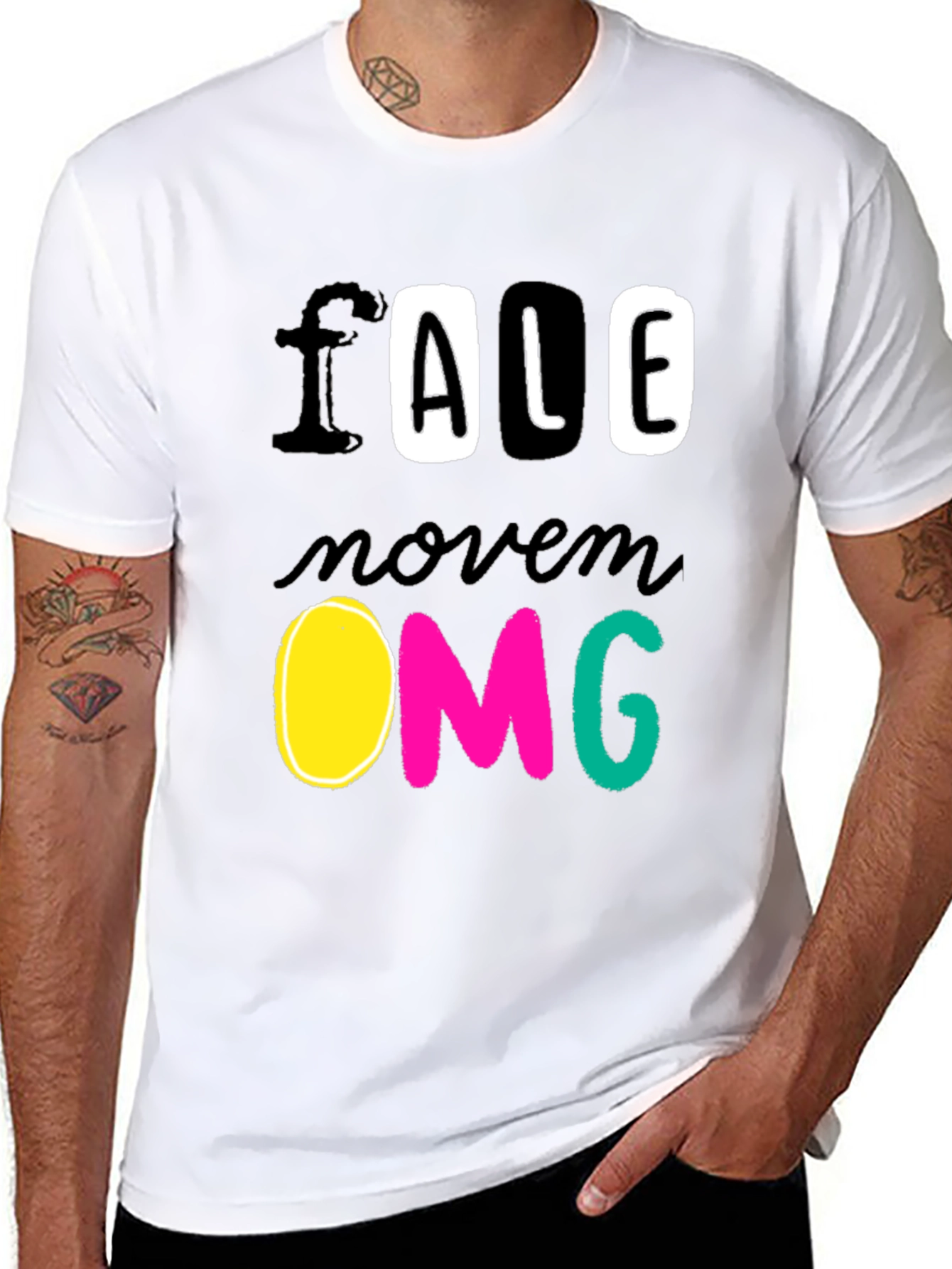 Funky FALE Novem OMG Graphic T-Shirt