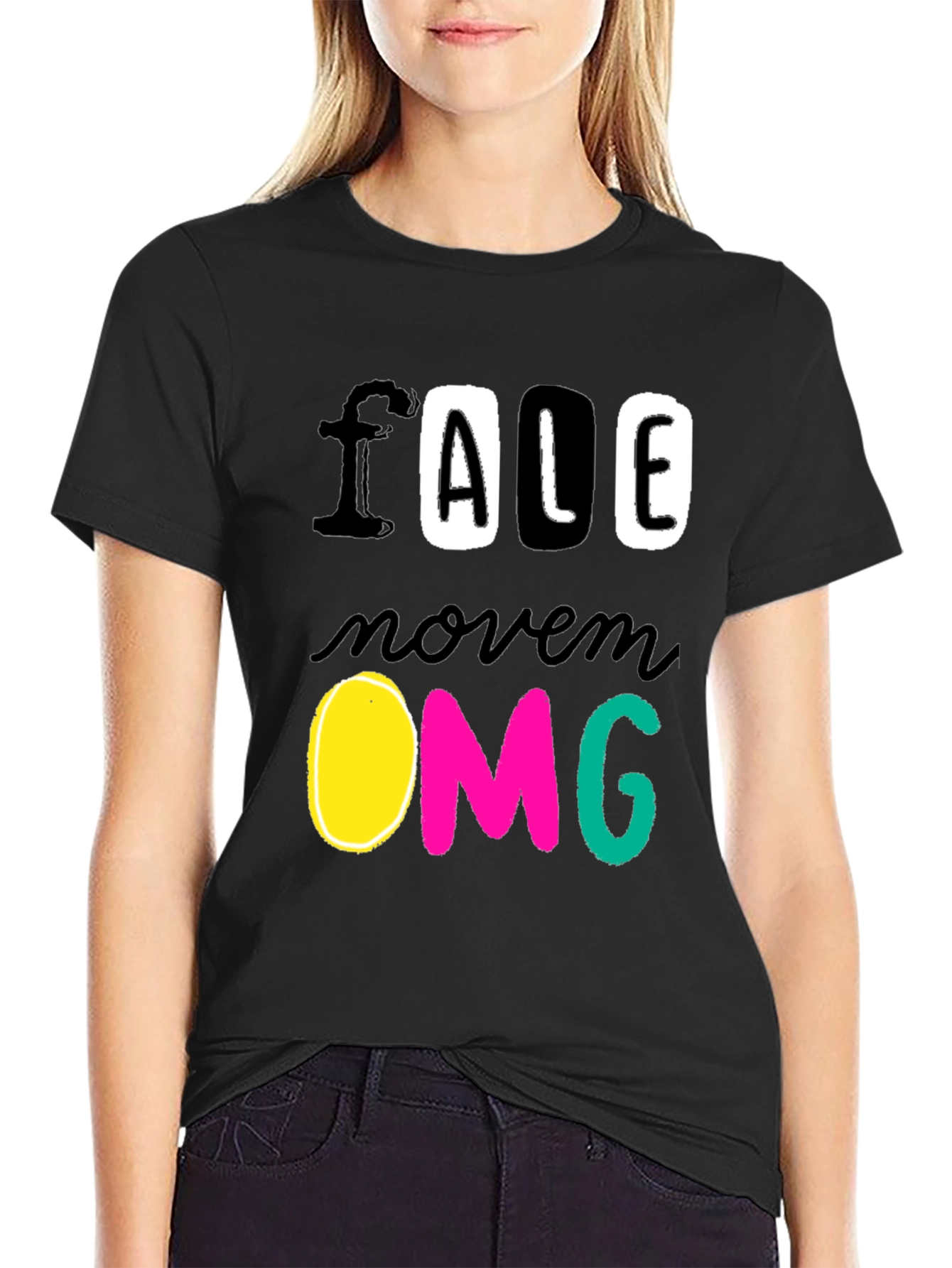 Funky FALE Novem OMG Graphic T-Shirt
