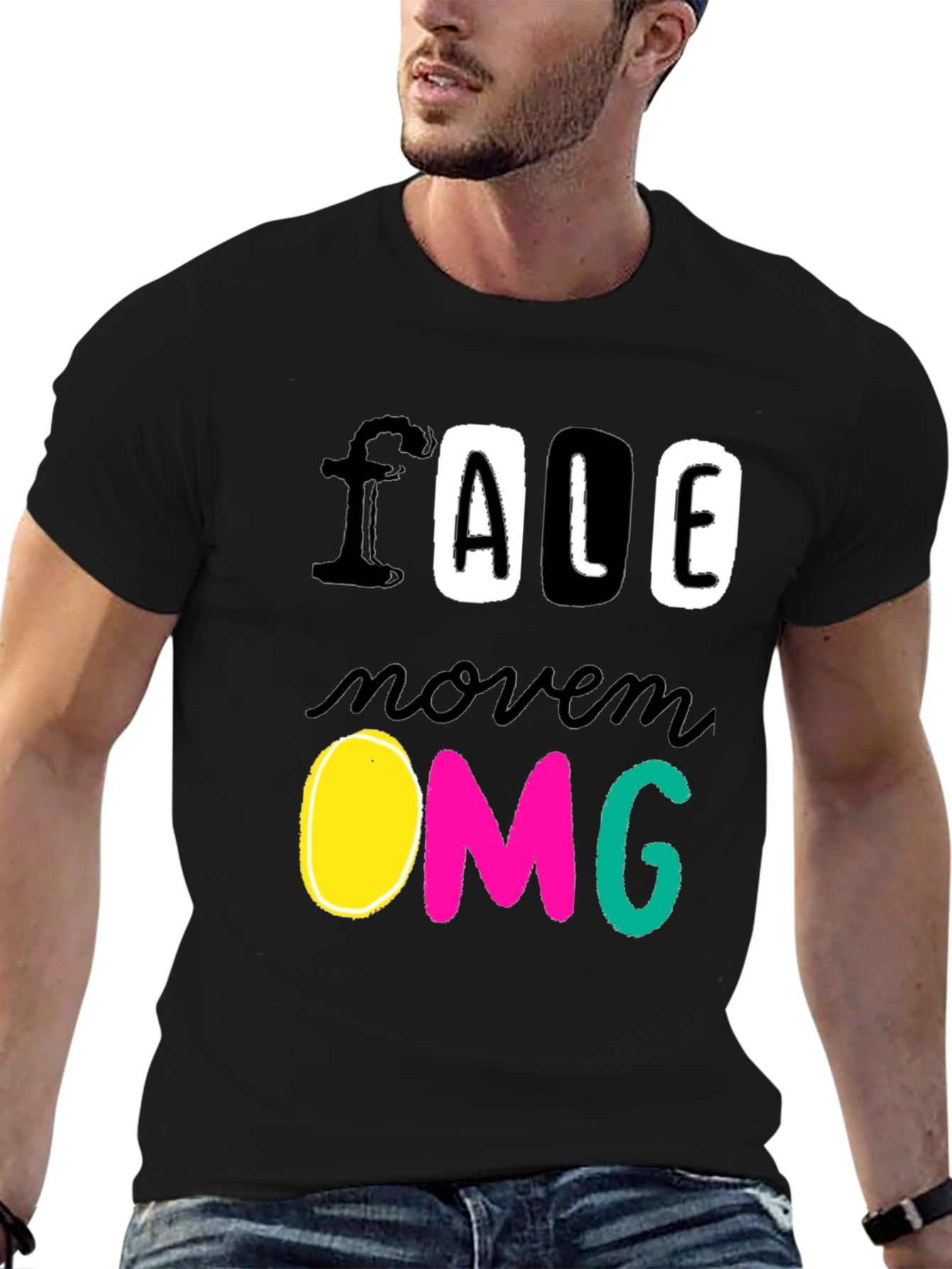 Funky FALE Novem OMG Graphic T-Shirt