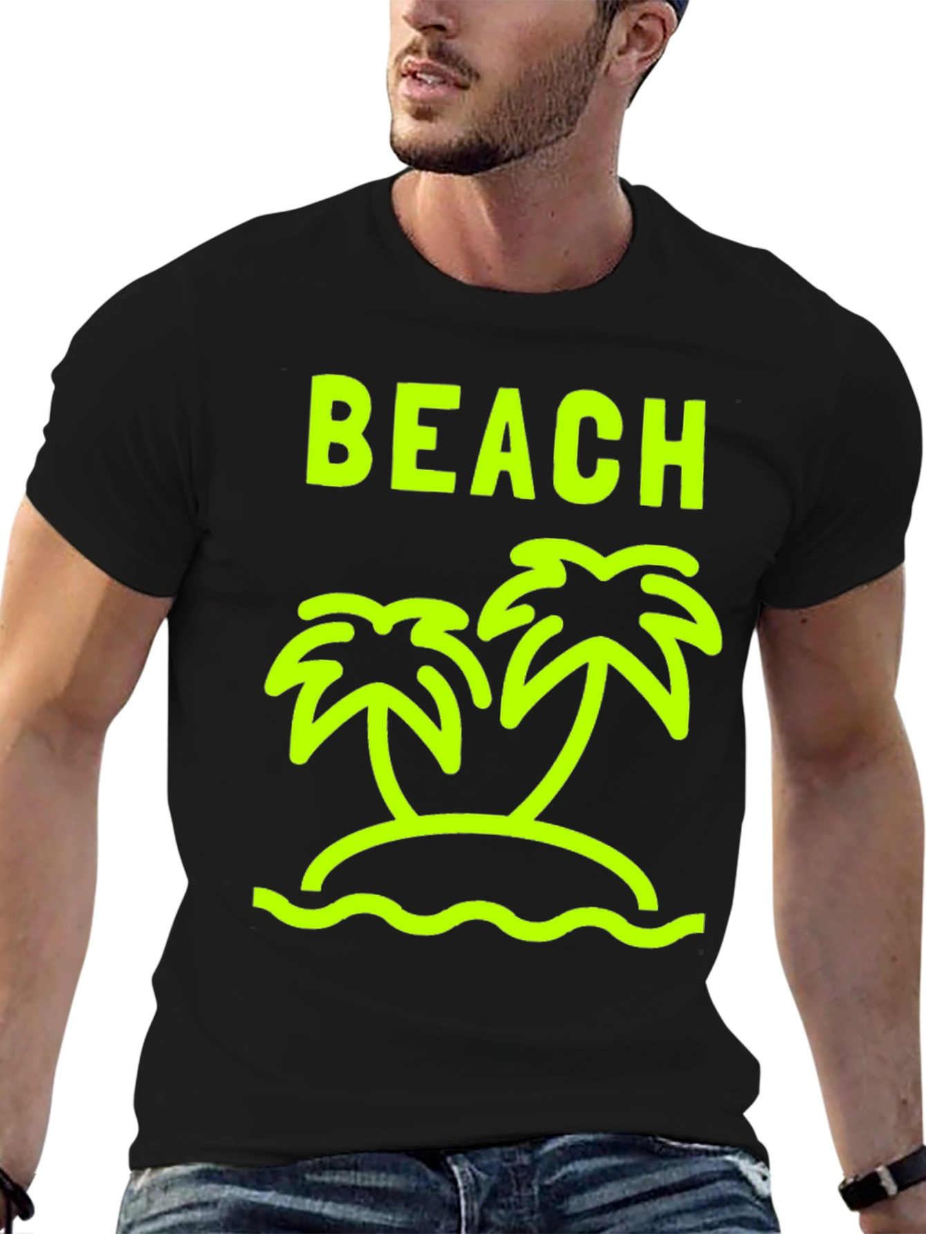Beach Island Graphic T-Shirt