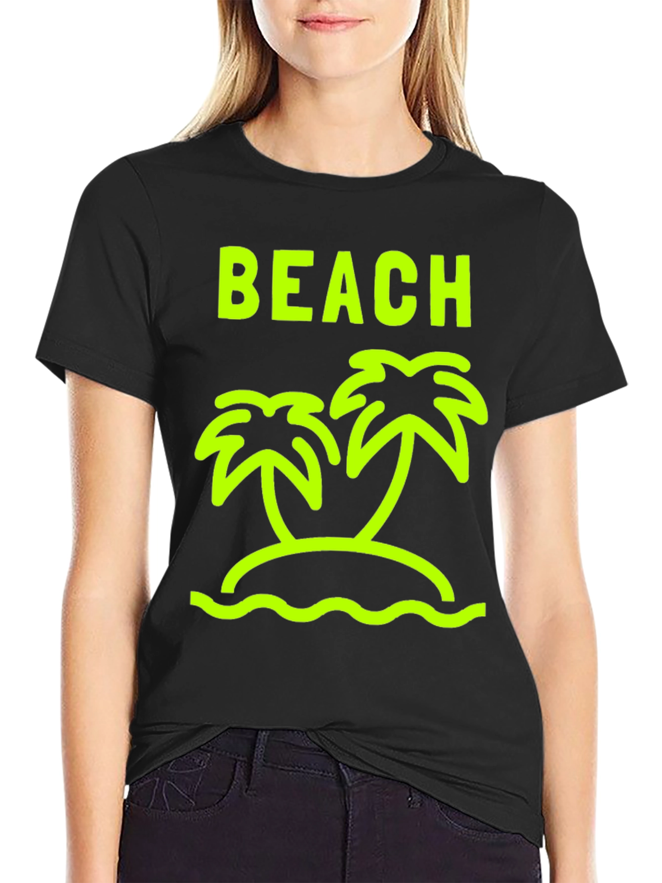 Beach Island Graphic T-Shirt