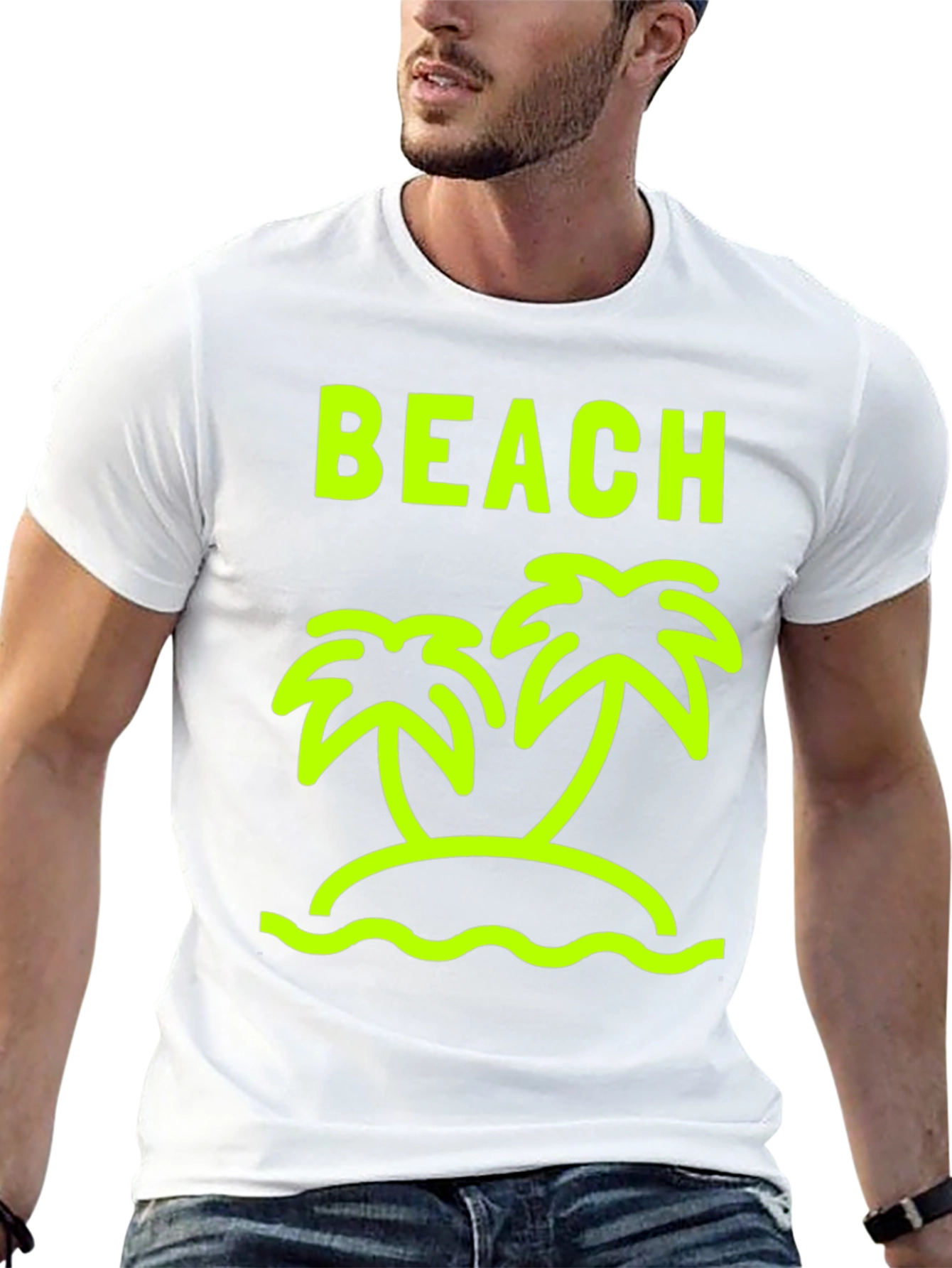 Beach Island Graphic T-Shirt