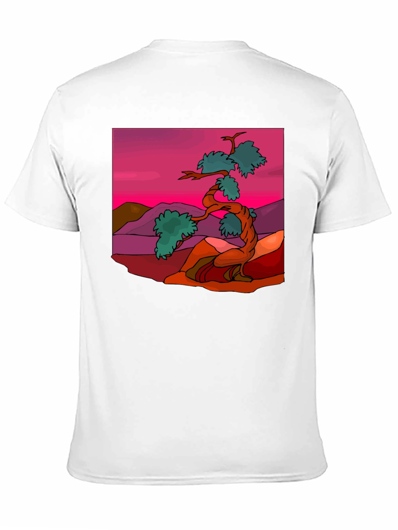 Bonsai Tree Graphic Tee - Stylish Nature Inspired Design