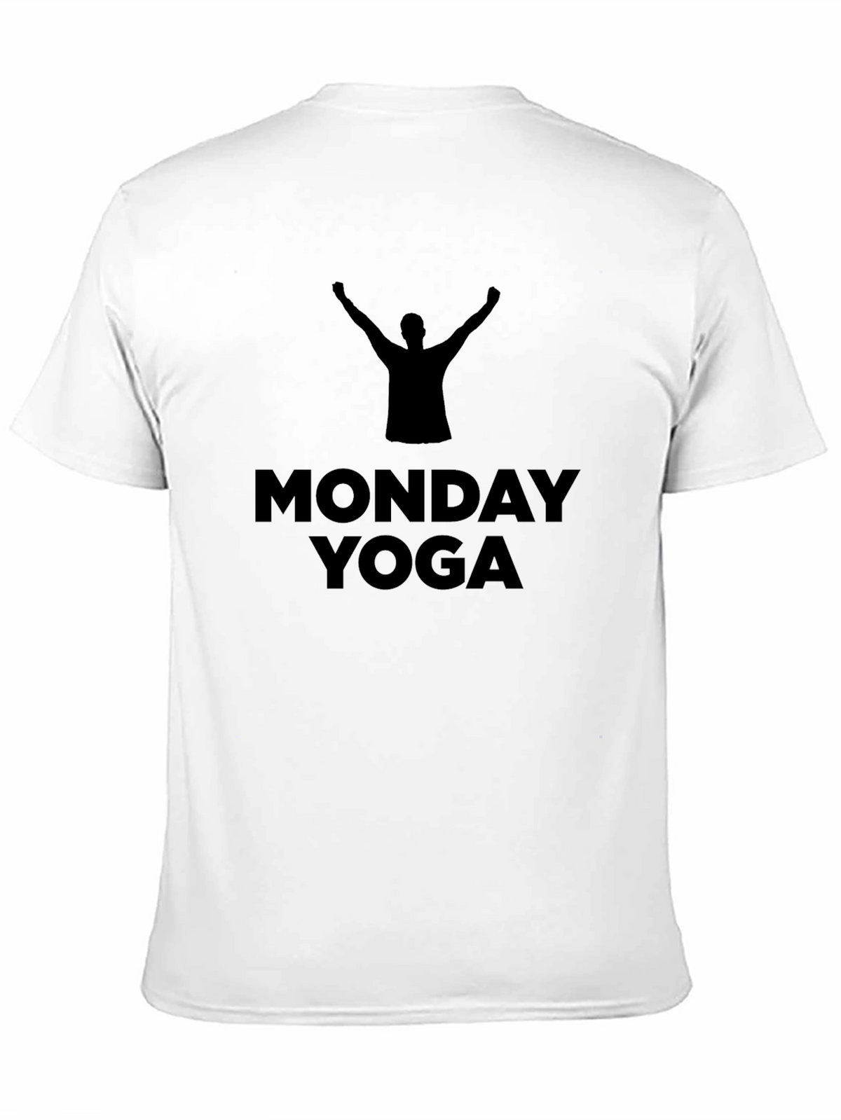 Monday Yoga T-Shirt - Black