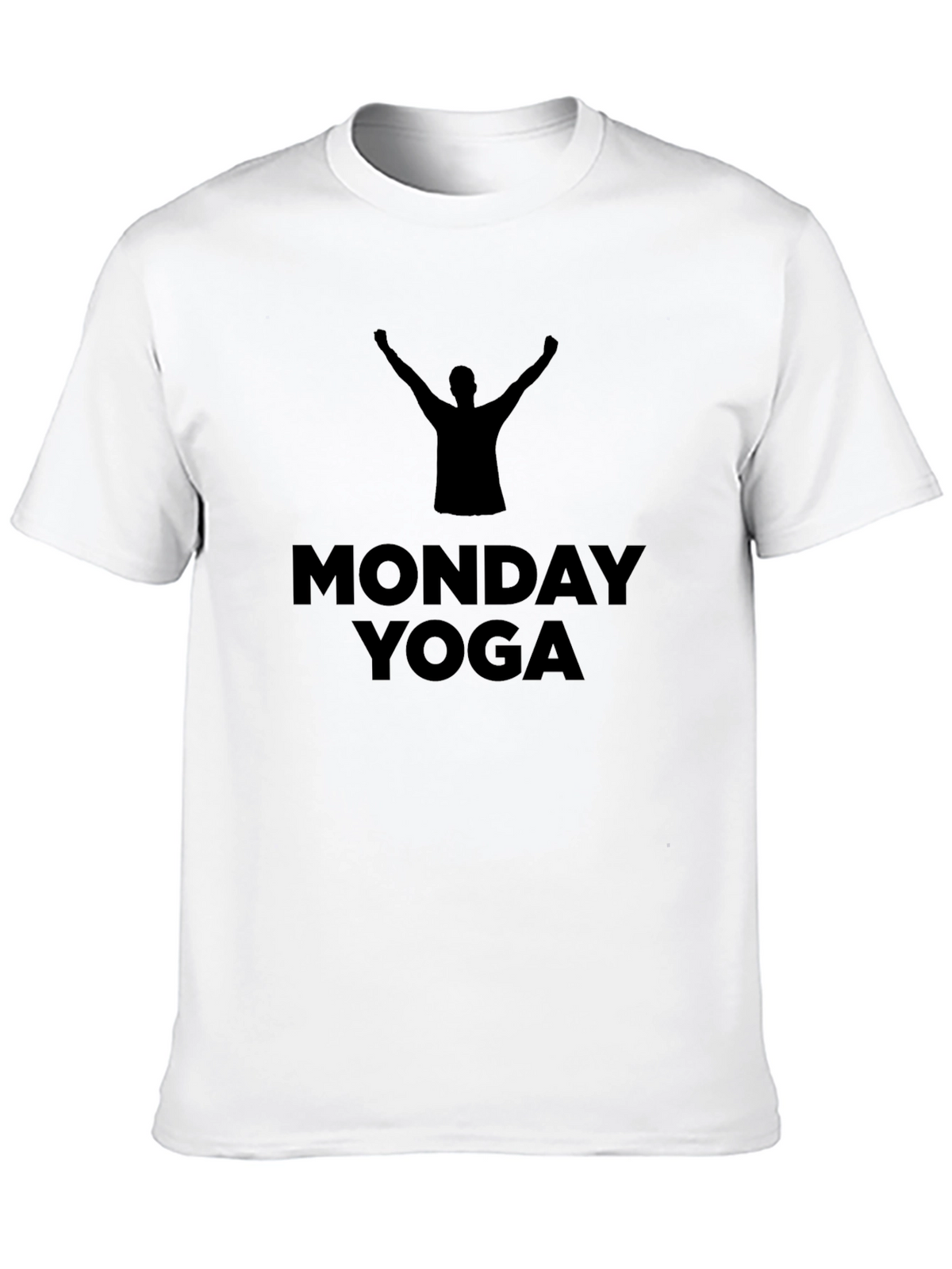 Monday Yoga T-Shirt - Black