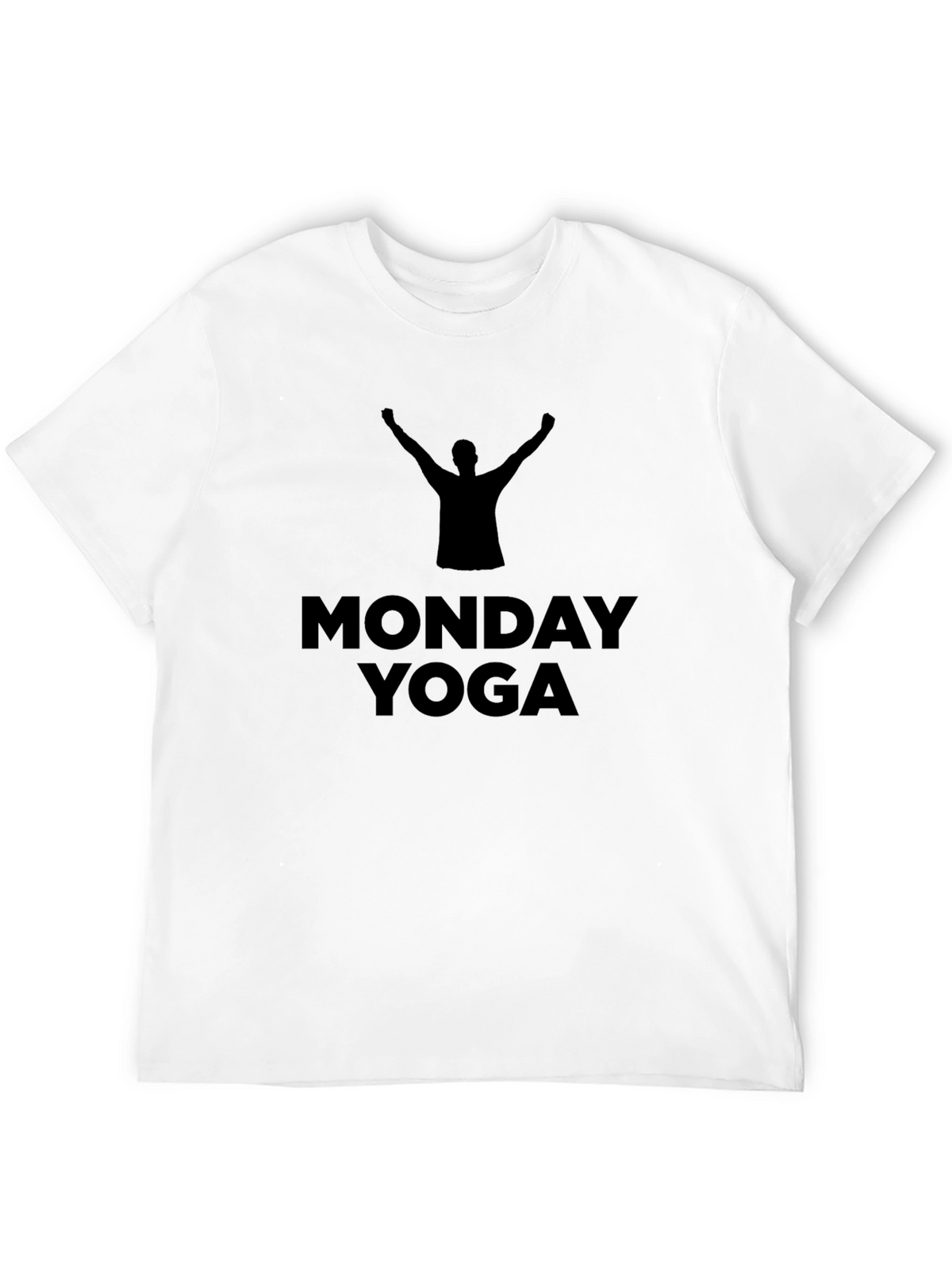 Monday Yoga T-Shirt - Black
