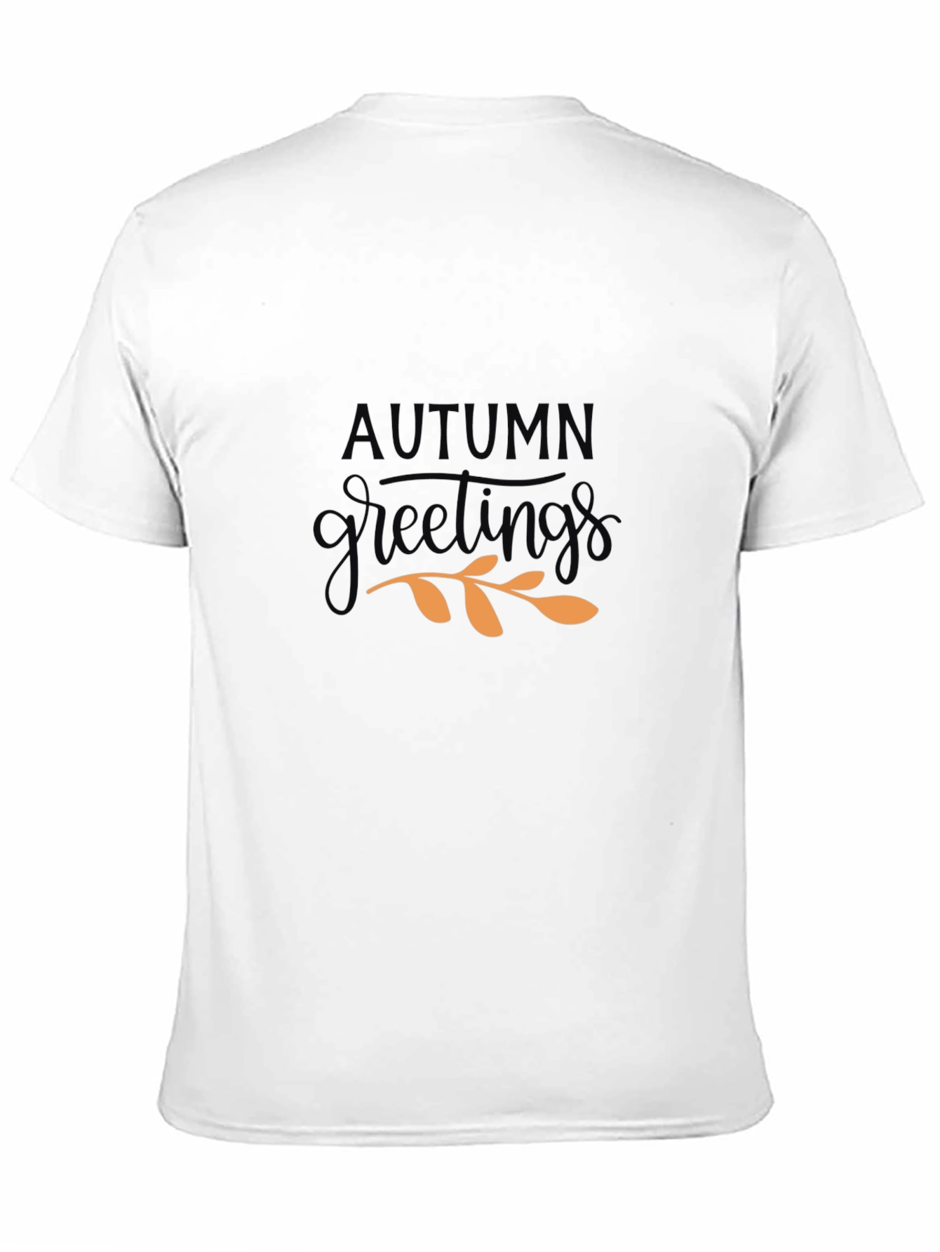 Autumn Greetings T-Shirt - Black