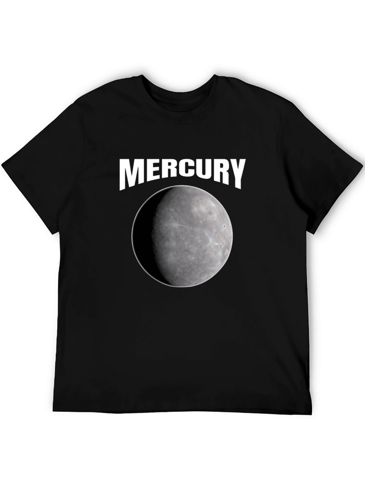 Mercury Planet Graphic Black T-Shirt