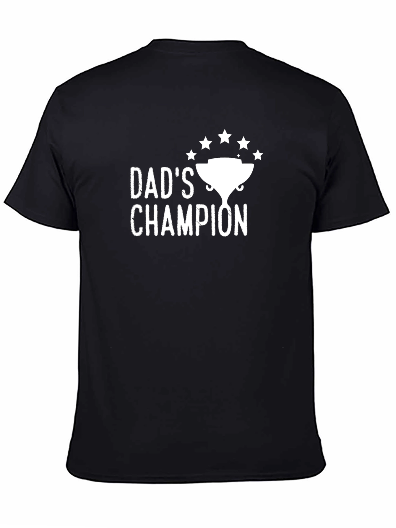 Dads Champion Black T-Shirt
