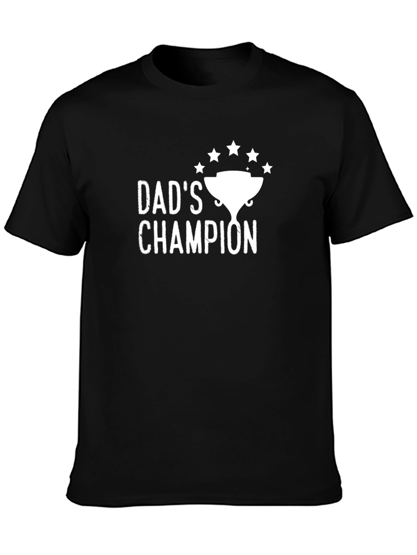 Dads Champion Black T-Shirt
