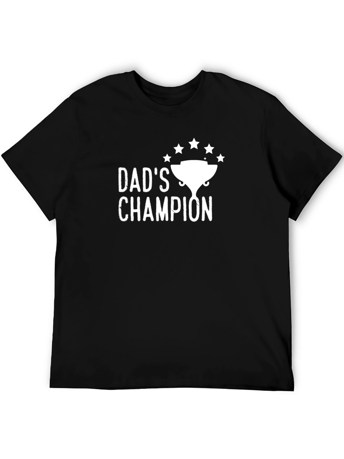 Dads Champion Black T-Shirt