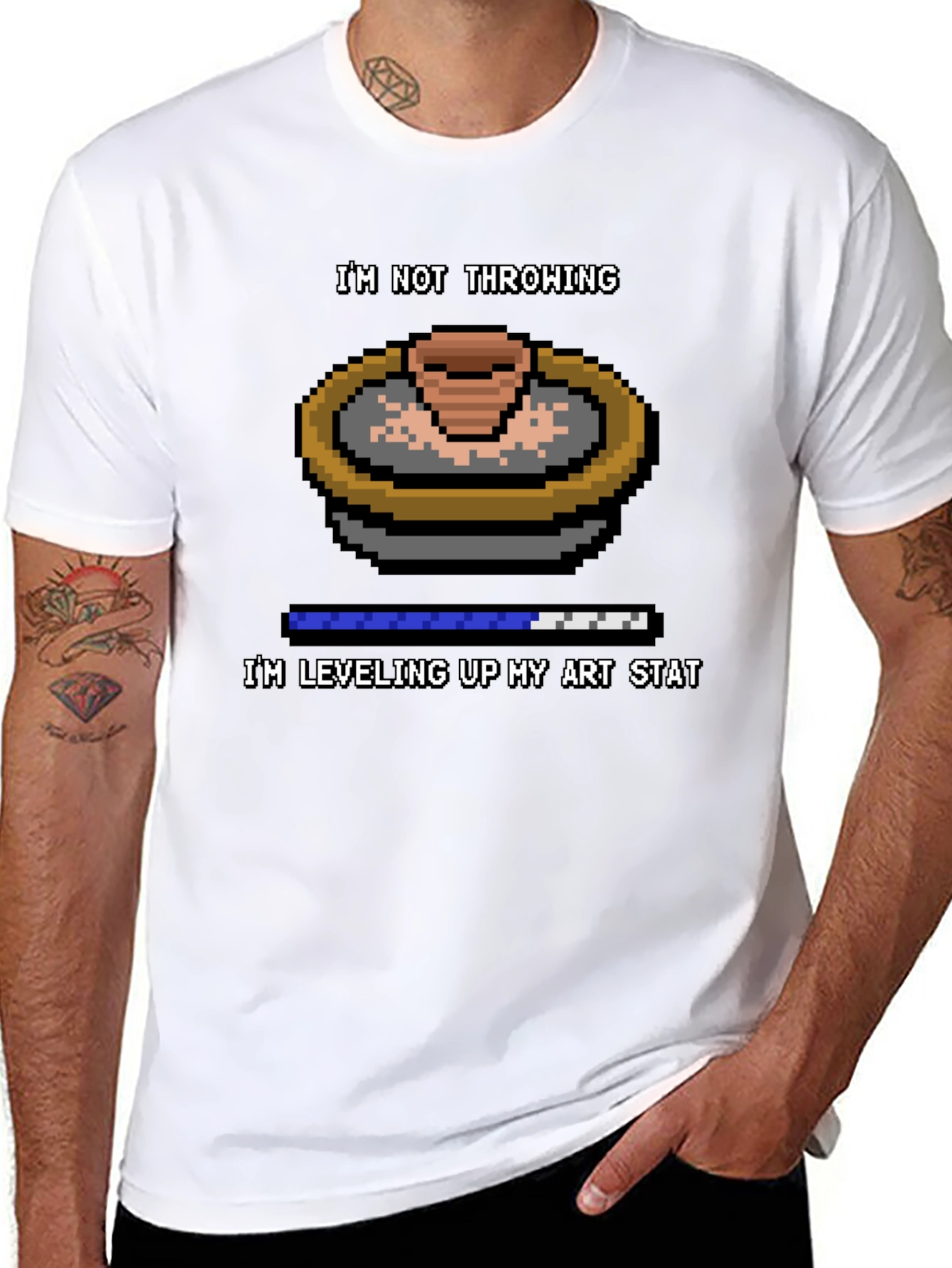Leveling Up Art Potters T-Shirt
